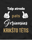 Taip atrodo geriausias krikšto tėtis